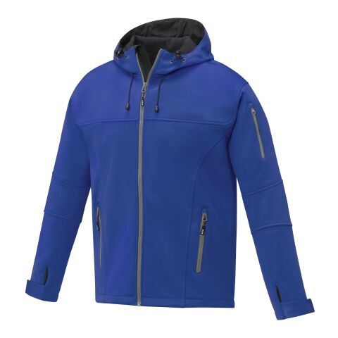 Chaqueta softshell para hombre "Match" Estándar | Azul | L | sin montaje de publicidad | no disponible | no disponible | no disponible