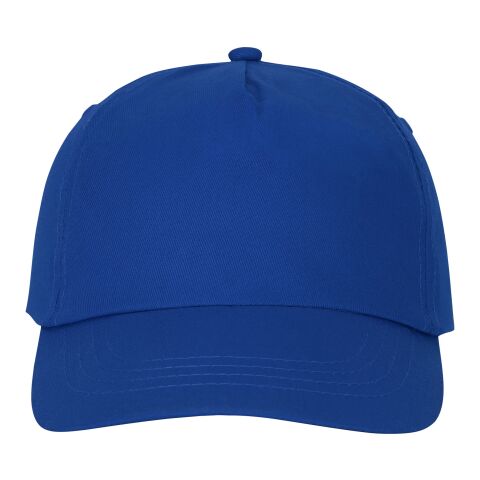 Gorra de algodón de 5 paneles con refuerzo y cierre adherente &quot;Feniks&quot; Estándar | Azul | sin montaje de publicidad | no disponible | no disponible | no disponible