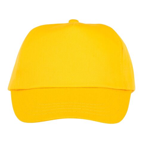Gorra Feniks infantil de 5 paneles Estándar | Amarillo | sin montaje de publicidad | no disponible | no disponible | no disponible