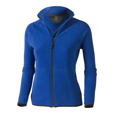 Chaqueta de microfibra con cremallera completa para mujer &quot;Brossard&quot; Estándar | Azul | 2XL | sin montaje de publicidad | no disponible | no disponible | no disponible