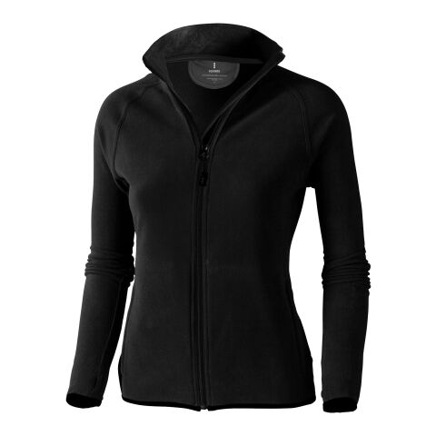 Chaqueta de microfibra con cremallera completa para mujer "Brossard" Estándar | Negro intenso | S | sin montaje de publicidad | no disponible | no disponible | no disponible