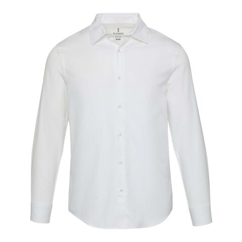Camisa de sarga para hombre "Citrine" Estándar | Blanco | XXL | sin montaje de publicidad | no disponible | no disponible | no disponible
