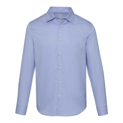 Camisa de sarga para hombre "Citrine" Estándar | Azul claro | L | sin montaje de publicidad | no disponible | no disponible | no disponible