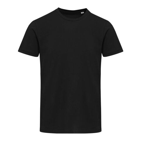 Camiseta orgánica de 200 g/m² con certificado OCS de manga corta unisex "Balfour" Negro intenso | XL
