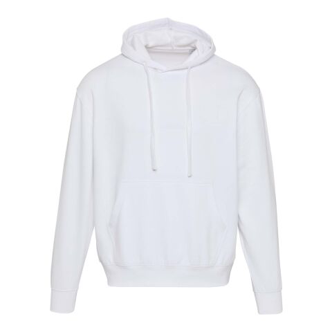 Sudadera oversize con capucha unisex orgánica con certificado OCS de 280 g/m2 "Boris" Estándar | Blanco | XXS | sin montaje de publicidad | no disponible | no disponible | no disponible
