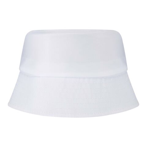 Gorro de poliéster de 130&nbsp;g/m2 para proteger del sol "Solaris" Estándar | Blanco | sin montaje de publicidad | no disponible | no disponible | no disponible