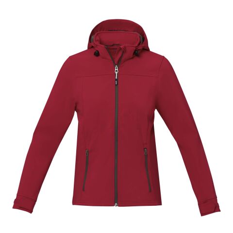Chaqueta softshell reciclada GRS para mujer de Langley Rojo | XS