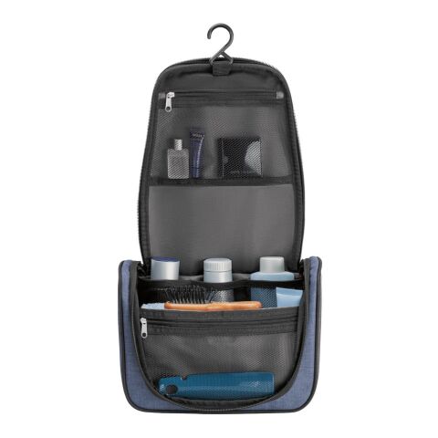 MILLI. Neceser hecho en poliéster 600D de alta densidad Azul | sin montaje de publicidad