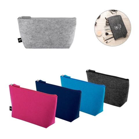 MALLORCA. Bolsa multiusos de fieltro reciclado (100% rPET) Rosa | sin montaje de publicidad