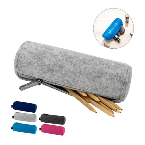 FELPY. Maletín multiusos de fieltro reciclado (100% rPET) Rosa | sin montaje de publicidad