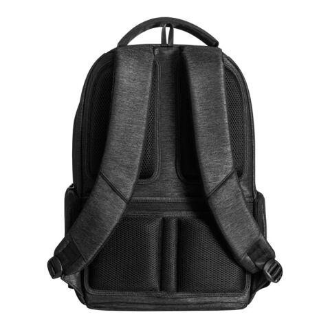 BOSTON. Mochila para portátil de 17&quot; de nylon impermeable de 2Tone Negro | sin montaje de publicidad