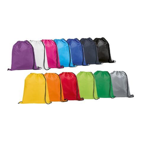 CARNABY. Mochila con cordón 210D Rosa | sin montaje de publicidad