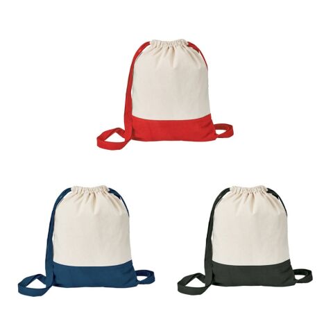 ROMFORD. Mochila 100% algodón (180 g/m²) Negro | sin montaje de publicidad