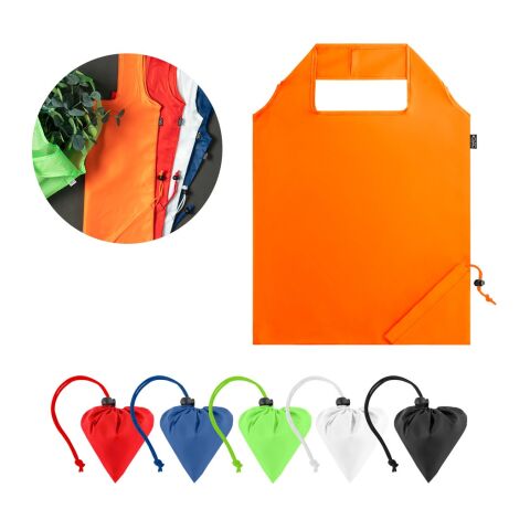 BEIRA. Bolsa plegable en 190T poliéster reciclado (100% rPET) Negro | sin montaje de publicidad