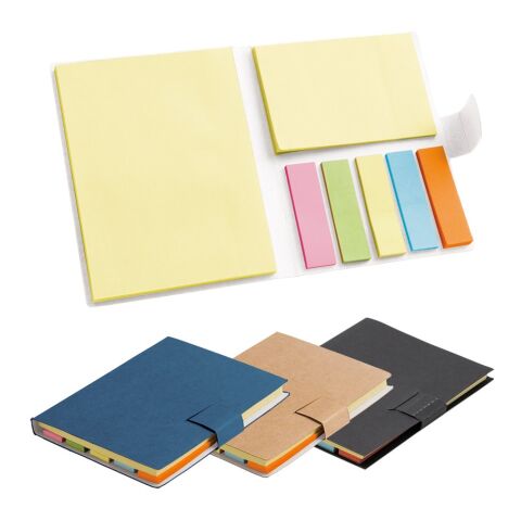 LEWIS. Bloc de notas adhesivas que incluye 7 juegos de color Negro | sin montaje de publicidad