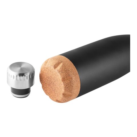 SOLBERG. Botella termo 560 mL Negro | sin montaje de publicidad