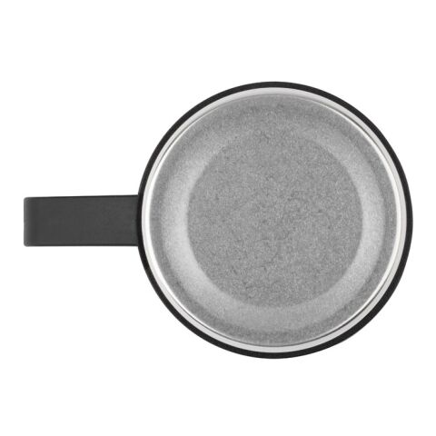 COMANECI. Botella de acero inoxidable de doble pared (90% reciclado) con acabado mate 490 mL Negro | sin montaje de publicidad