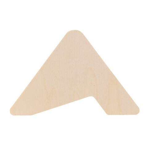 PLYCORK. Soporte de madera contrachapada con 6 posavasos de corcho Beige | sin montaje de publicidad