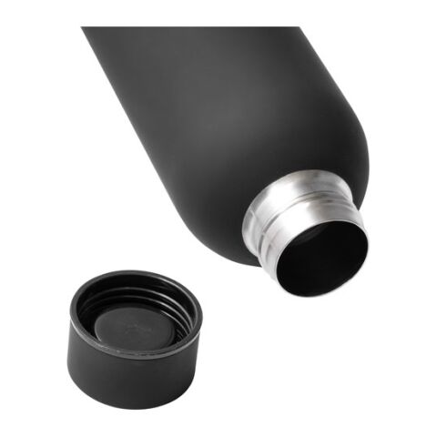 ODIN. Botella de acero inoxidable 500 mL Negro | sin montaje de publicidad