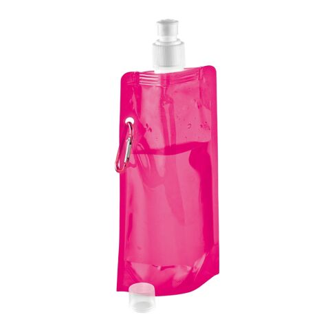 KWILL. Botella plegable 460 mL Rosa | sin montaje de publicidad