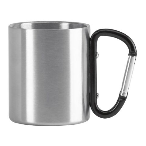 WINGS. Taza de 230 mL Negro | sin montaje de publicidad