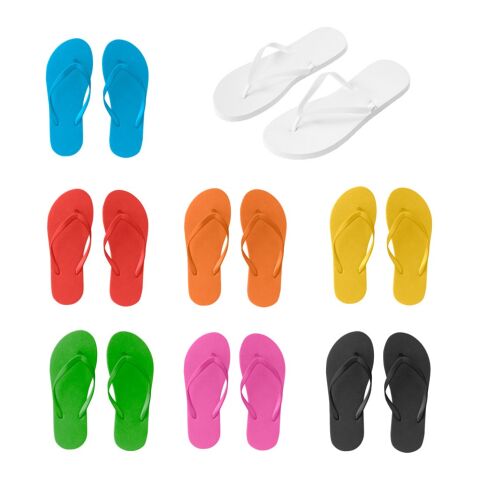 MAUPITI L / XL. Zapatillas cómodas con suela de PE y tira de PVC Rosa | sin montaje de publicidad