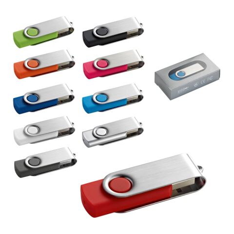 CLAUDIUS 8GB. Pen Drive, USB de 8 GB Rosa | sin montaje de publicidad