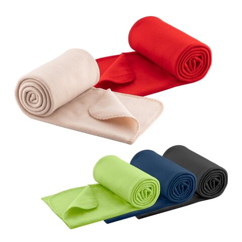 SULENA. Manta polar (180 g/m²) Negro | sin montaje de publicidad