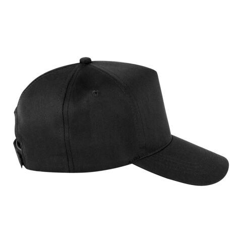 BENEDICT. Gorro de poliéster reciclado (100% rPET) Negro | sin montaje de publicidad