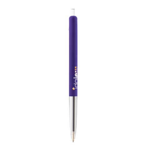 BIC® M10® Clic azul | Impresión De Pantalla 1 color | Cuerpo-A la derecha del clip  | 8.00 mm x 42.00 mm