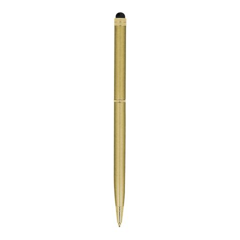 Bolígrafo Sleek Stylus Executive oro | Impresión De Pantalla 1 color | Cuerpo-centrado al clip | 15.00 mm x 38.00 mm
