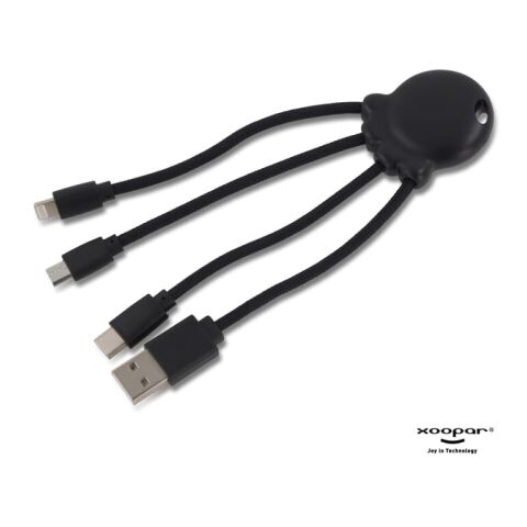 2087 | Xoopar Octopus Charging cable Negro | sin montaje de publicidad | no disponible | no disponible | no disponible