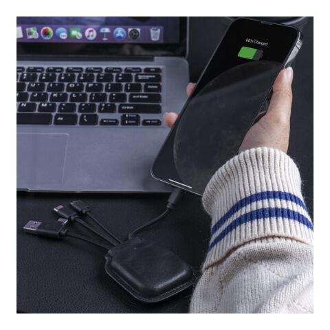 4001 | Xoopar Iné Gamma Charging cable with NFC and 3.000mAh Powerbank Negro | sin montaje de publicidad | no disponible | no disponible | no disponible