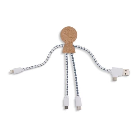 Xoopar Mr. Bio Cork Charging Cable Natural | sin montaje de publicidad | no disponible | no disponible | no disponible
