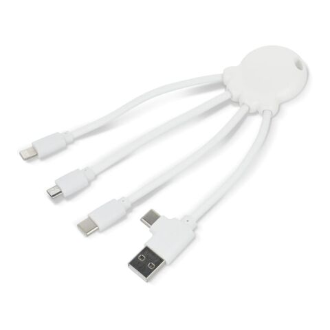 4009| Cable de carga Xoopar Eco Octopus Blanco | sin montaje de publicidad | no disponible | no disponible