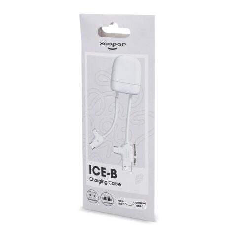 Xoopar ICE-B Cable de carga múltiple Blanco | sin montaje de publicidad | no disponible | no disponible