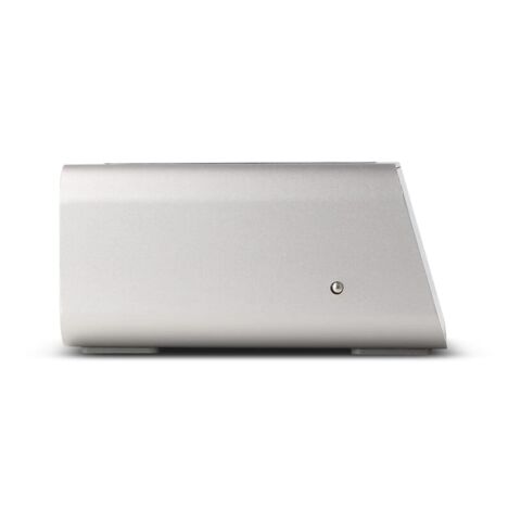 Cargador inalámbrico Xoopar GRS Reddi Charge PD con reloj gris claro | sin montaje de publicidad | no disponible | no disponible | no disponible