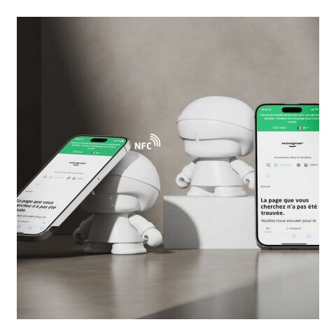 2275 | Xoopar Boy X5 TWS speaker with NFC Blanco | sin montaje de publicidad | no disponible | no disponible | no disponible