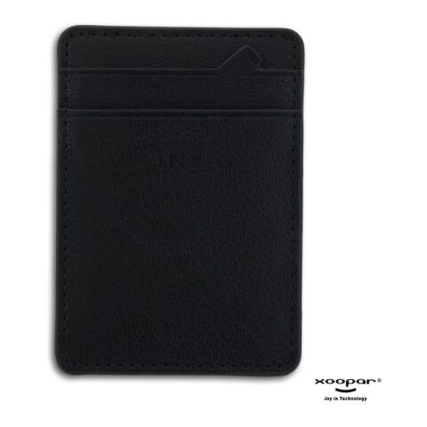 3198 | Xoopar Iné Mini NFC Wallet Recycled Leather Negro | sin montaje de publicidad | no disponible | no disponible | no disponible