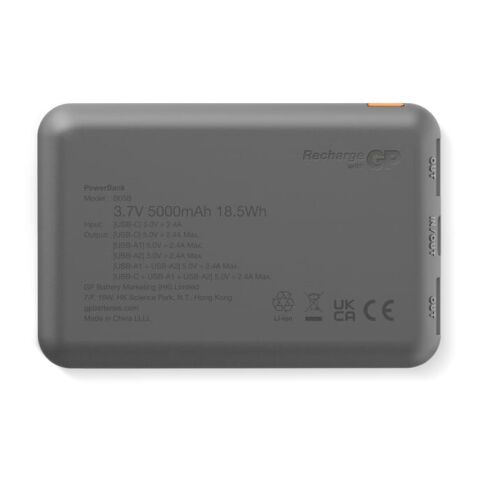 GP B+ Series Powerbank 5000 mAh Negro | sin montaje de publicidad | no disponible | no disponible