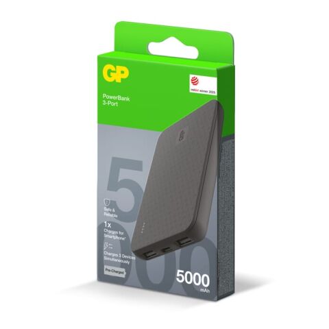 GP B+ Series Powerbank 5000 mAh Negro | sin montaje de publicidad | no disponible | no disponible