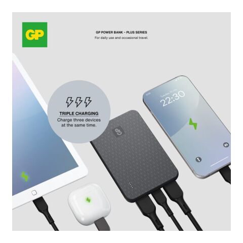 GP B+ Series Powerbank 5000 mAh Negro | sin montaje de publicidad | no disponible | no disponible