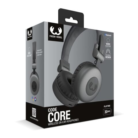 3HP1000 I Fresh &#039;n Rebel Code Core-Wireless on-ear Headphone gris metálico oscuro-gris metálico oscuro | sin montaje de publicidad | no disponible | no disponible