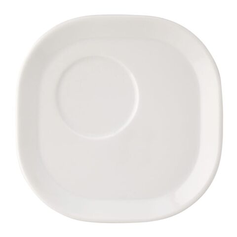 Taza y plato pequeño square Satellite 180ml Blanco | sin montaje de publicidad | no disponible | no disponible | no disponible