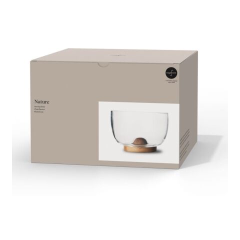 Sagaform Cuenco Nature transparente/marrón Transparente | sin montaje de publicidad | no disponible | no disponible | no disponible