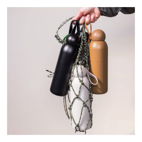 Botella de acero Sagaform Tekla (reciclado) 500 ml Negro | sin montaje de publicidad | no disponible | no disponible