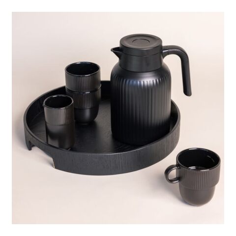 Jarra térmica Sagaform Trine (reciclada) 1.5 L Negro | sin montaje de publicidad | no disponible | no disponible