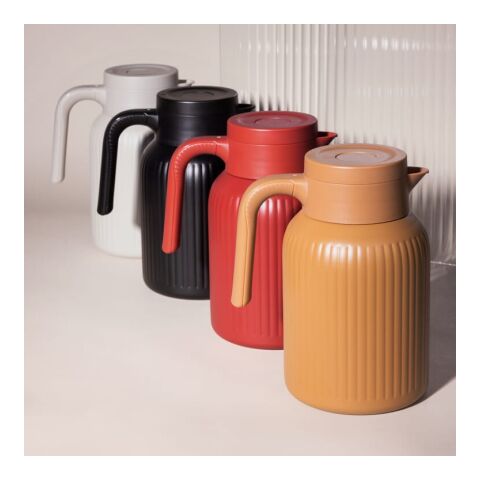 Jarra térmica Sagaform Trine (reciclada) 1.5 L Negro | sin montaje de publicidad | no disponible | no disponible