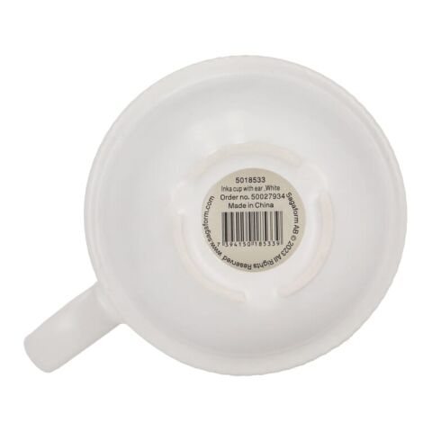 Sagaform Inka taza con oreja 270ml Blanco | sin montaje de publicidad | no disponible | no disponible