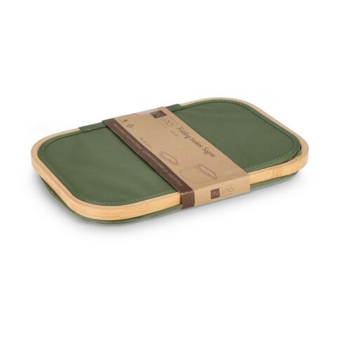 InSideOut rPET Flding Basket Sogne 38 x 26 x 25cm Verde oliva | sin montaje de publicidad | no disponible | no disponible